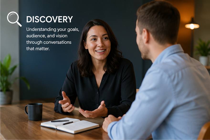 Discovery call with business owner
